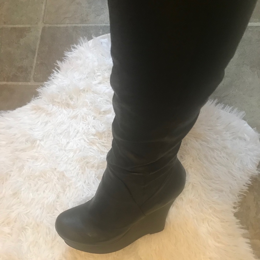 Aldo Knee Boot Wedges
